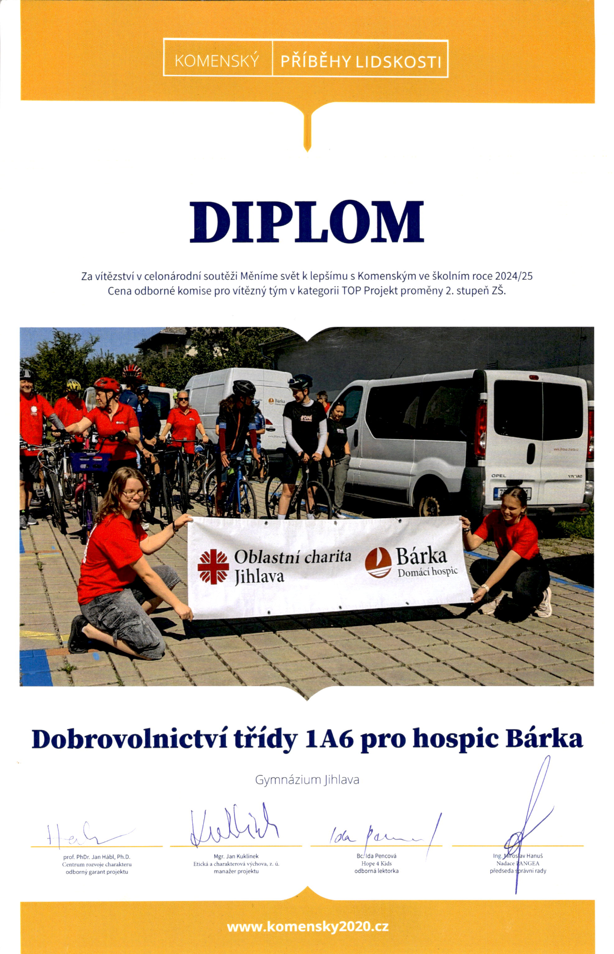 Úspěšní v Proměnách s Komenským